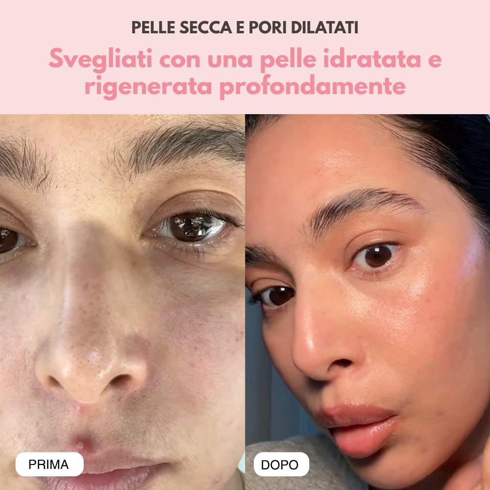 Maschera Notturna Avvolgente al Collagene