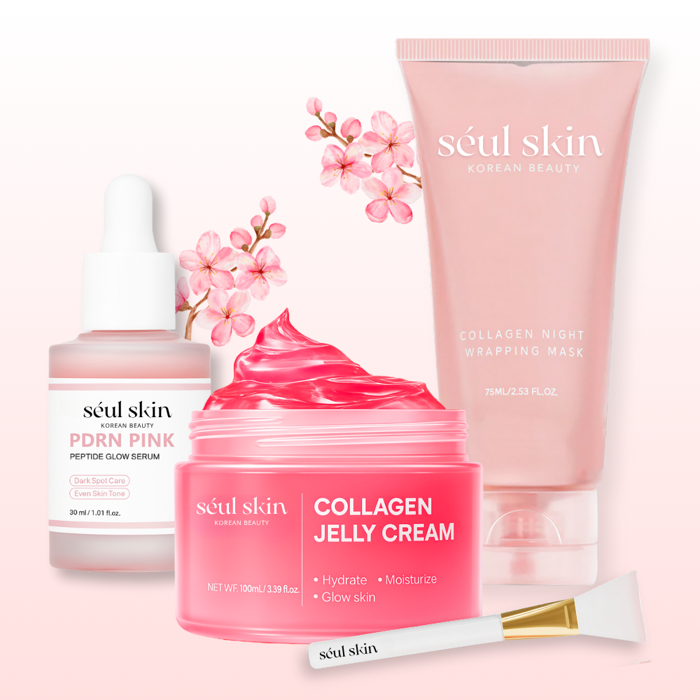 Bundle Séul Skin – Routine Idratante & Rimpolpante al Collagene