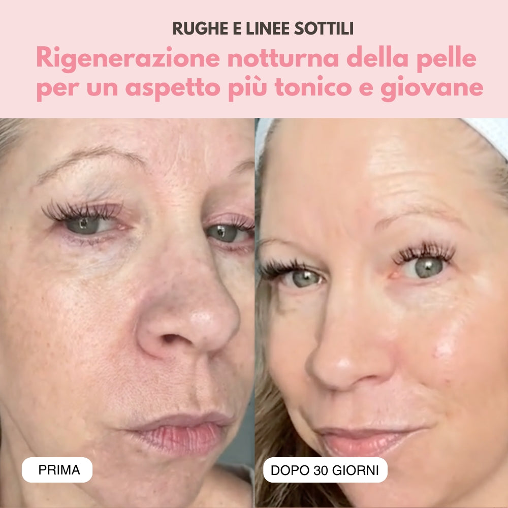 Maschera Notturna Avvolgente al Collagene